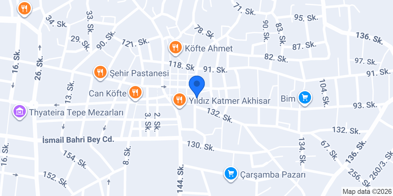 Akhisar Çilingir konumu