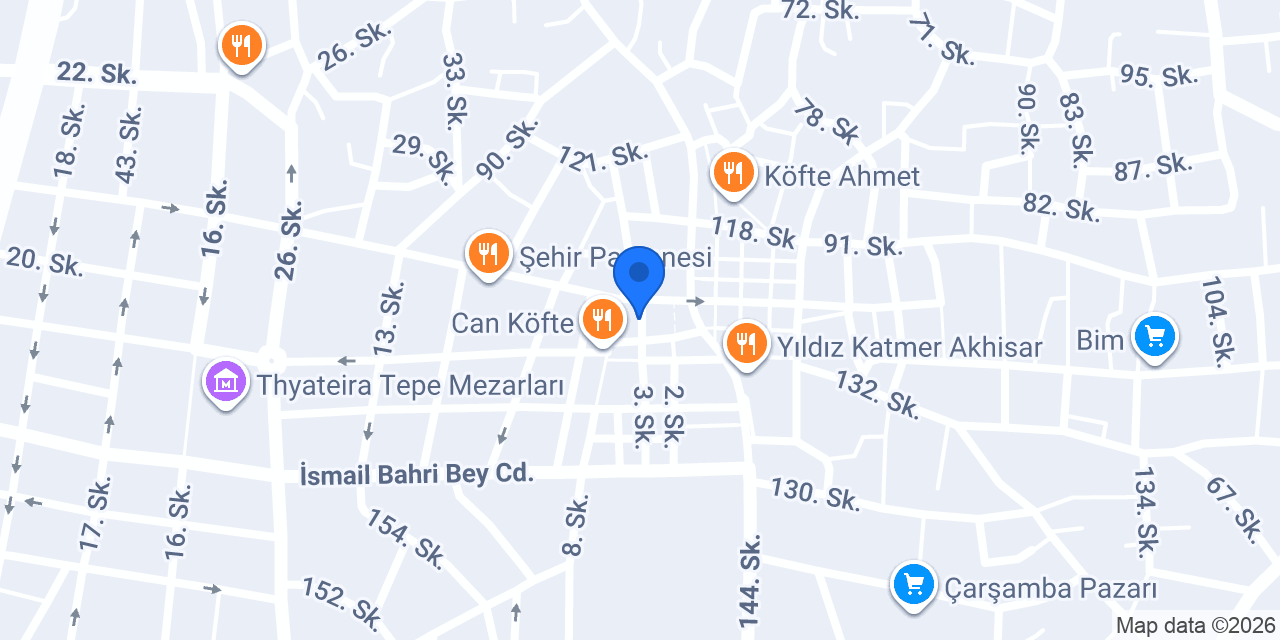 Oyak Yatırım - Akhisar Şube konumu