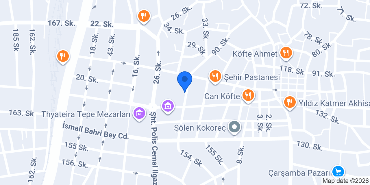 Cenk Optik konumu