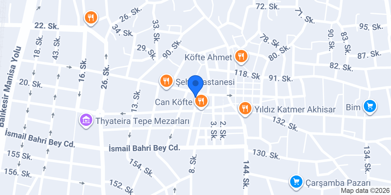 Hisar Pastanesi konumu