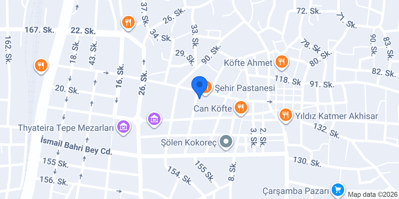 Bilezzik Akhisar konumu