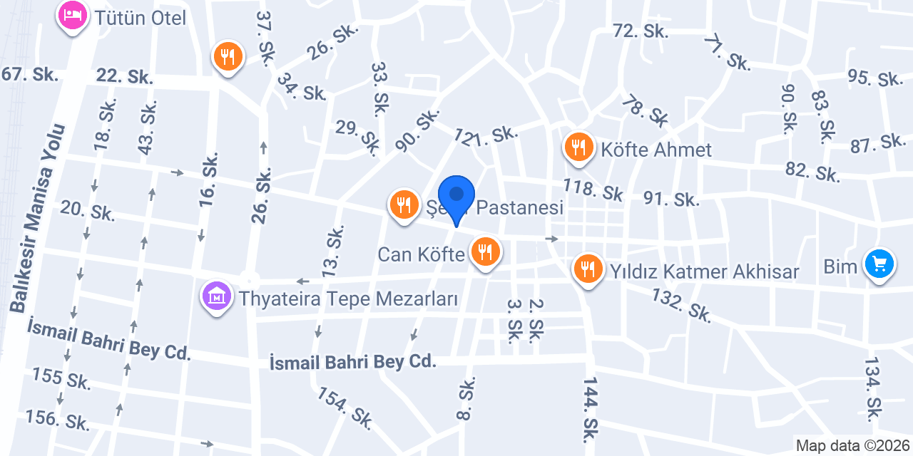 Akhisarr taksi konumu