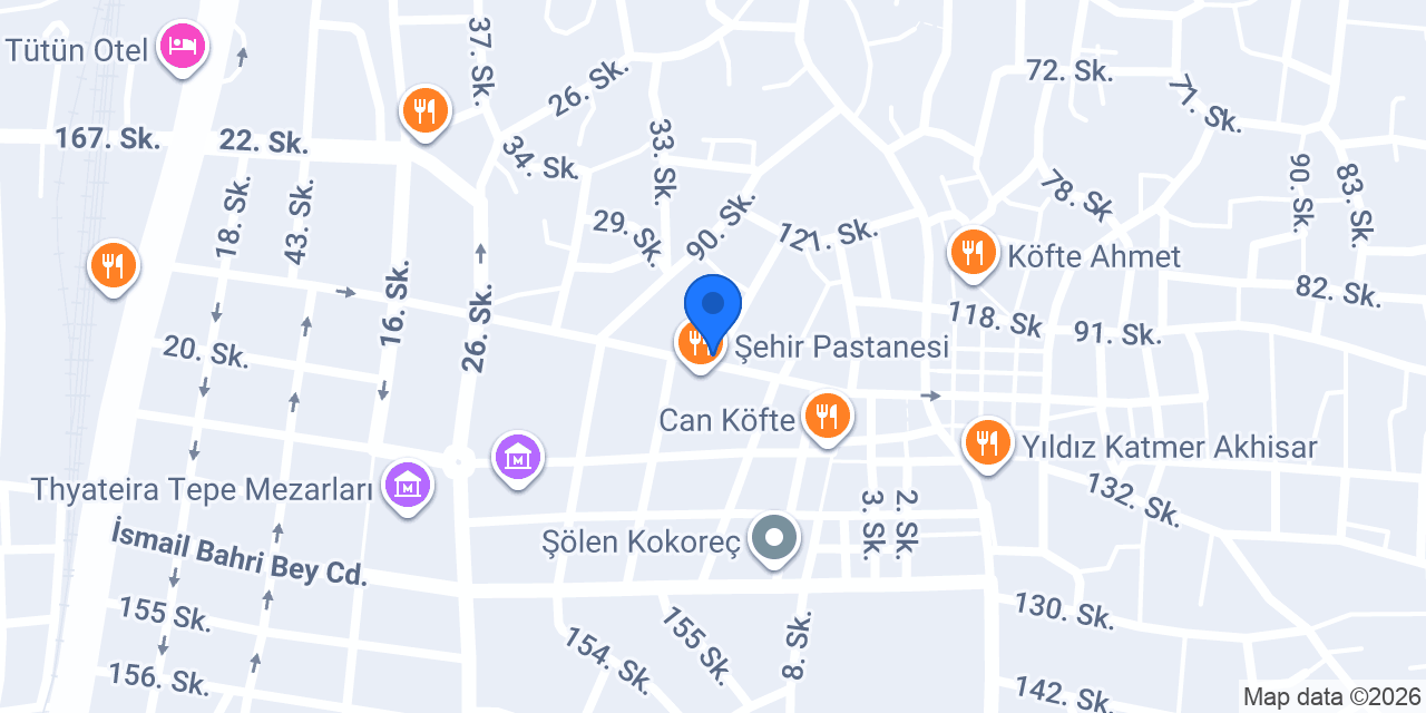 Maydonoz Döner Akhisar konumu