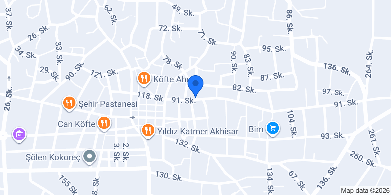 Yıldırım gıda konumu