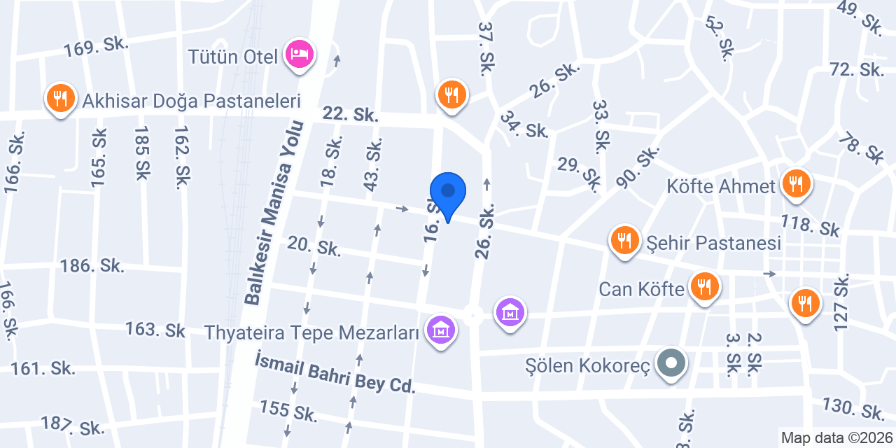 Akhisar Doğru Cevap Özel Öğretim Kursu konumu