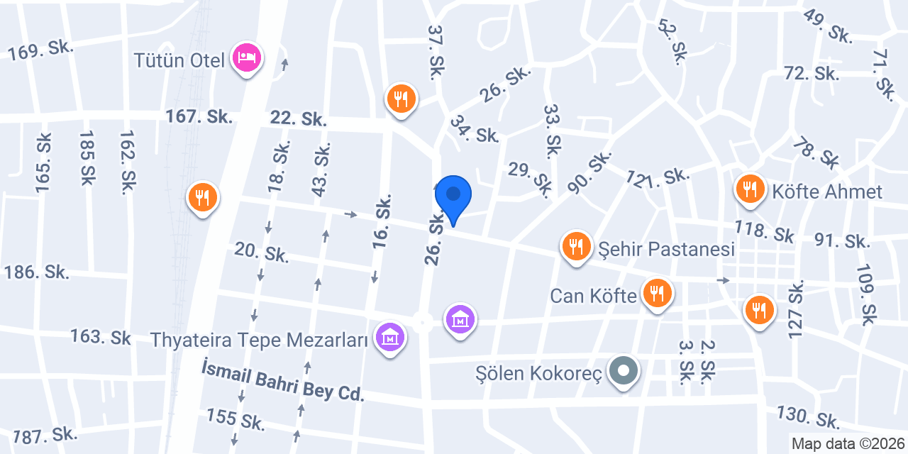 Hacıoğlu Baklavaları konumu