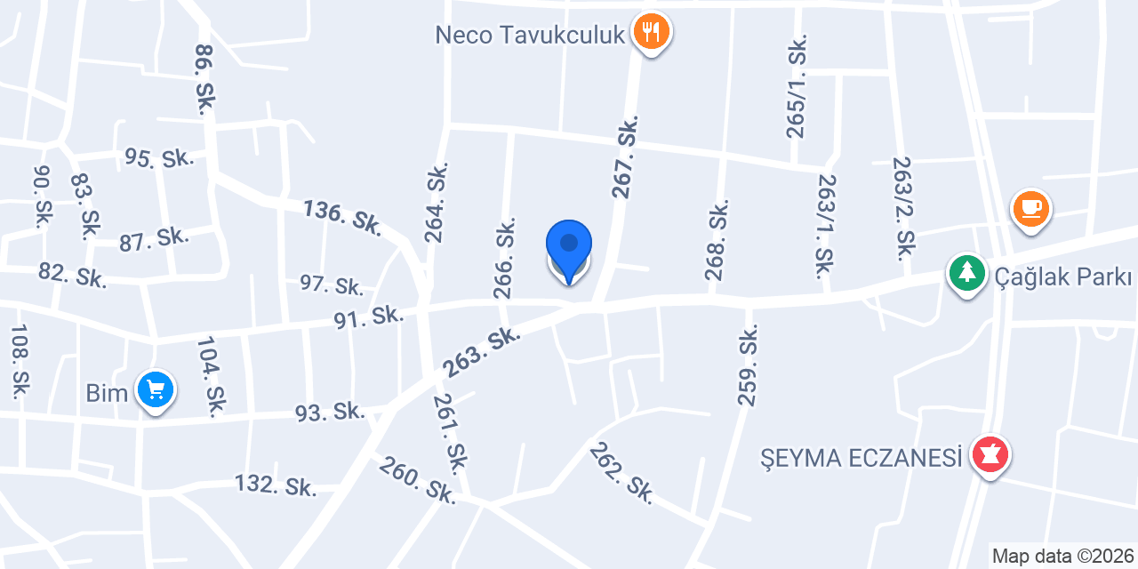 Atatürk İlkokulu konumu