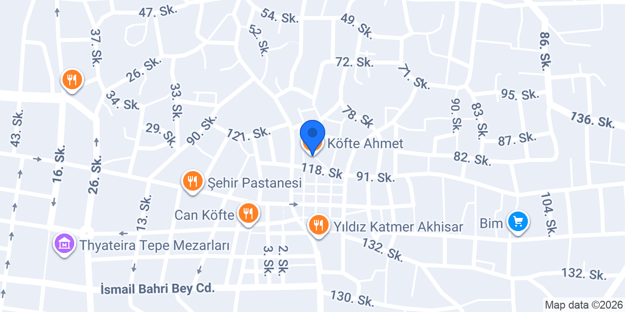 Köfte Ahmet konumu
