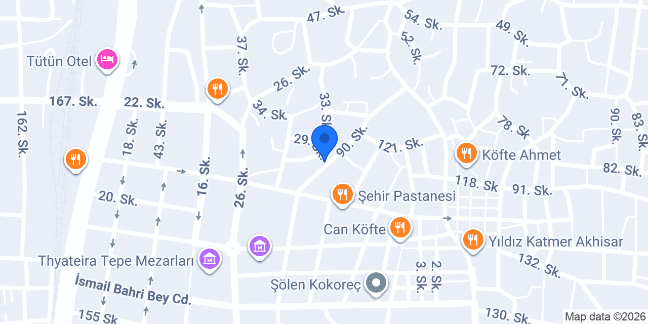 Pizza & Burger Express konumu