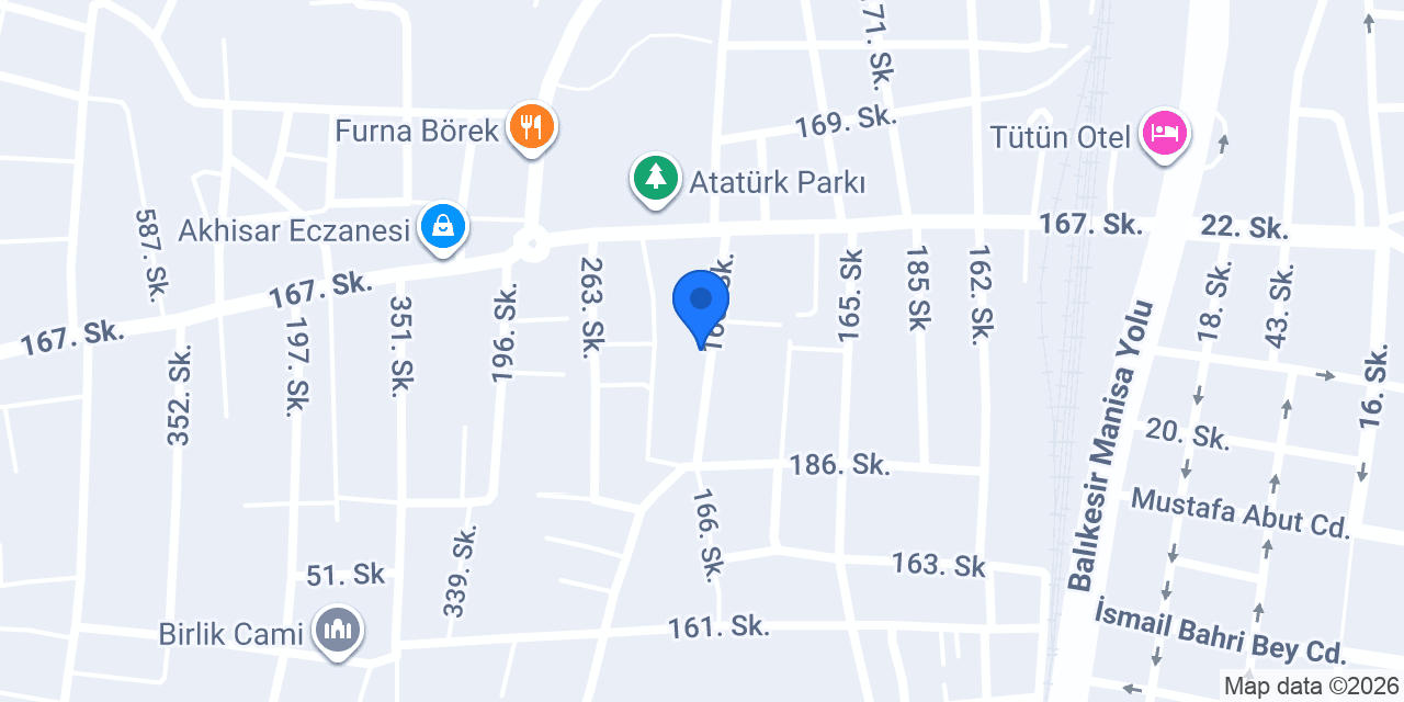 Akhisar Avşar Yol Yardım konumu