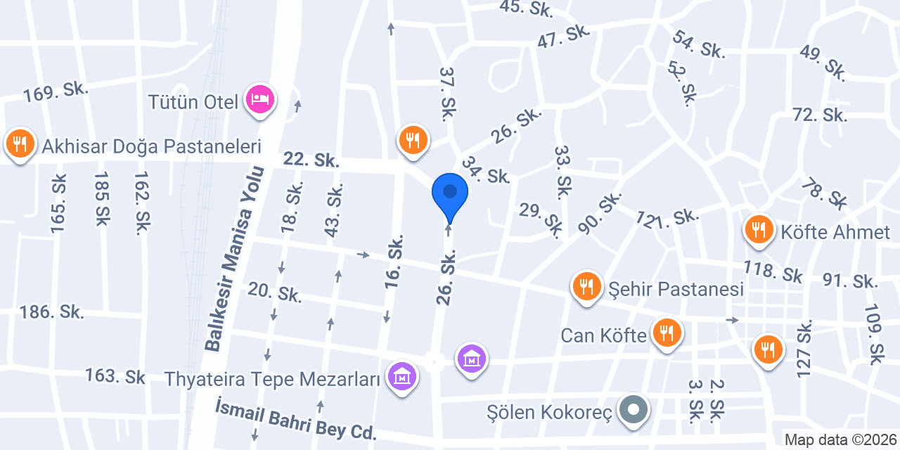 Ata Ekmek Unlu Mamülleri konumu