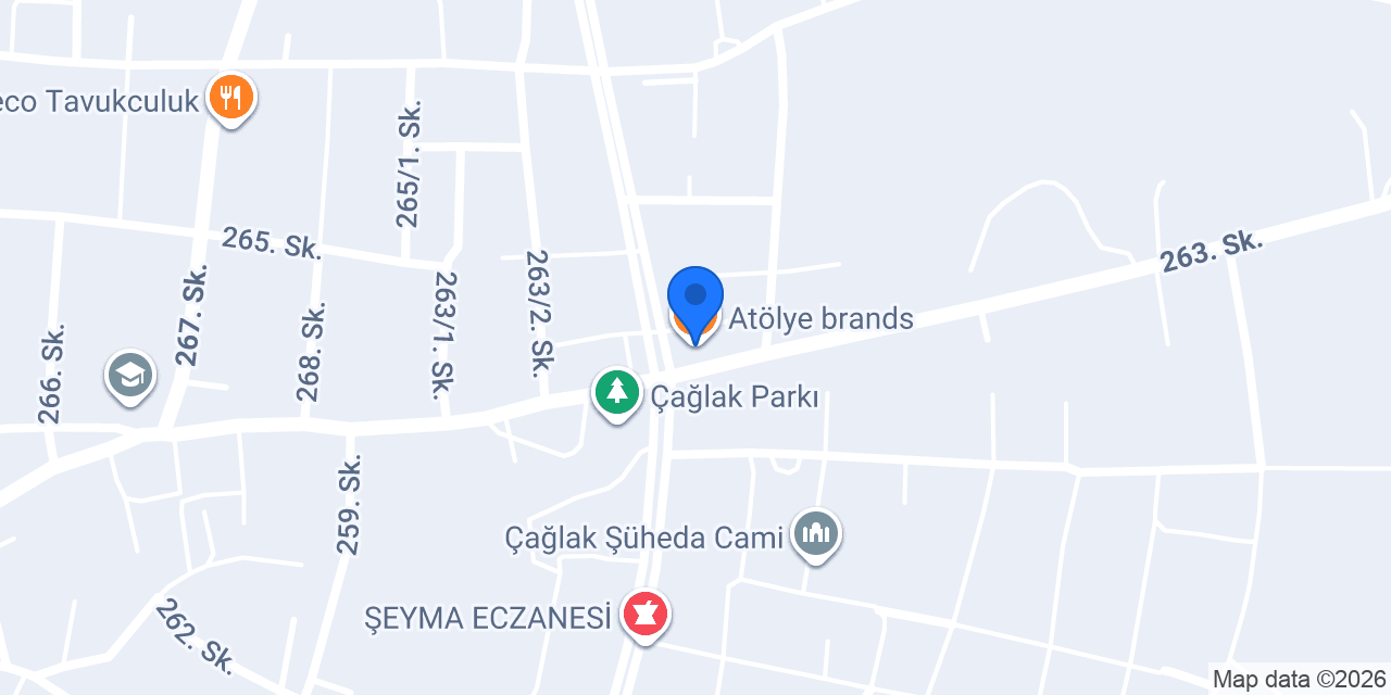 Atölye brands konumu