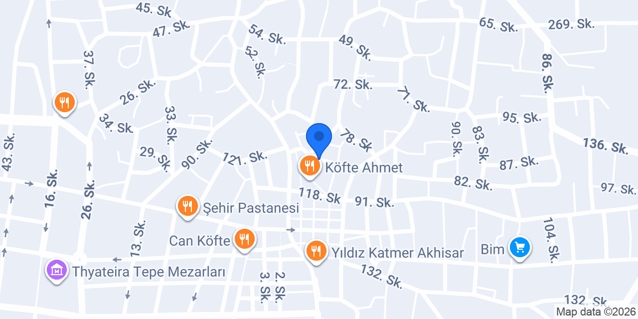 Türker Elektronik konumu