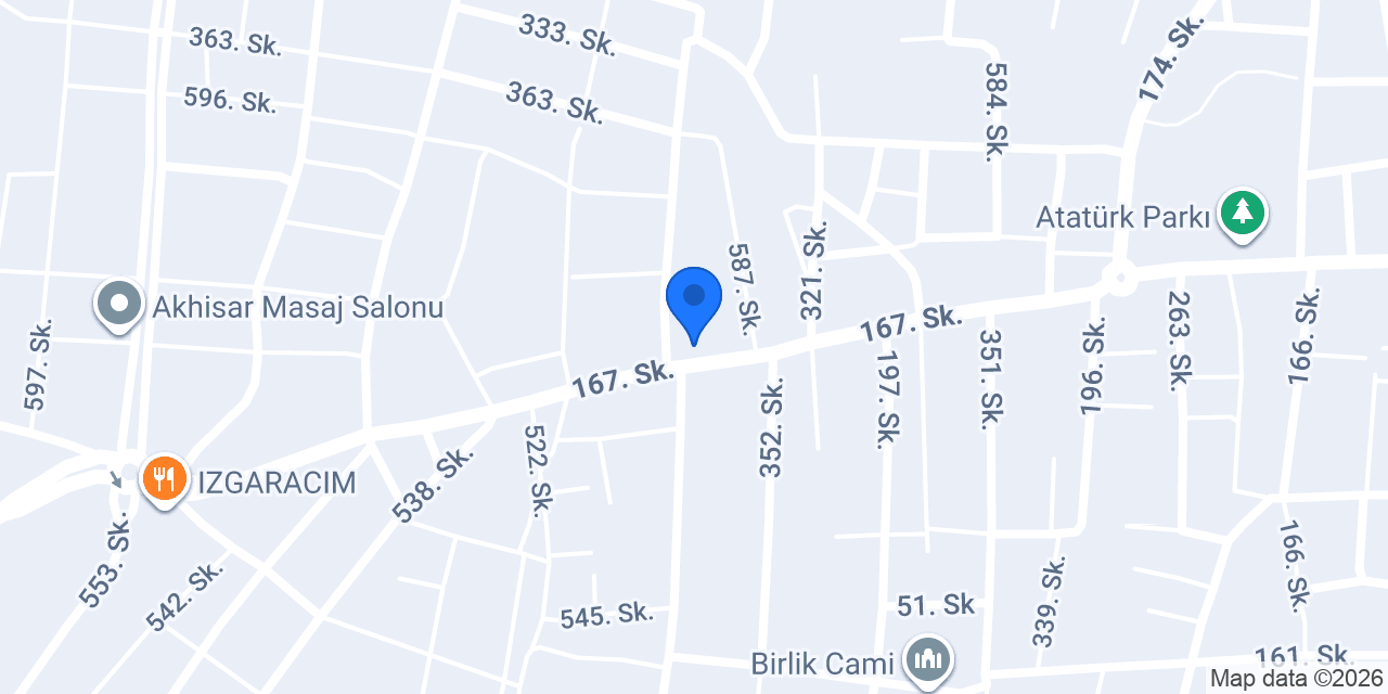 Deniz Boya Badana AKHİSAR konumu