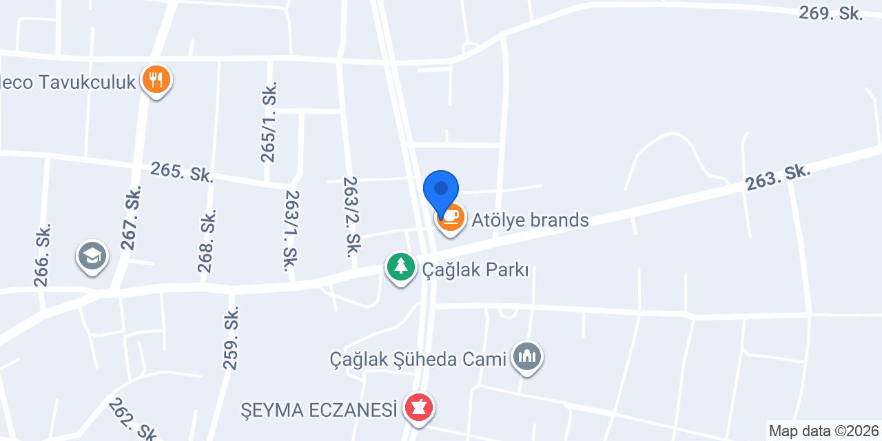 ÇAĞLAK PİDE konumu
