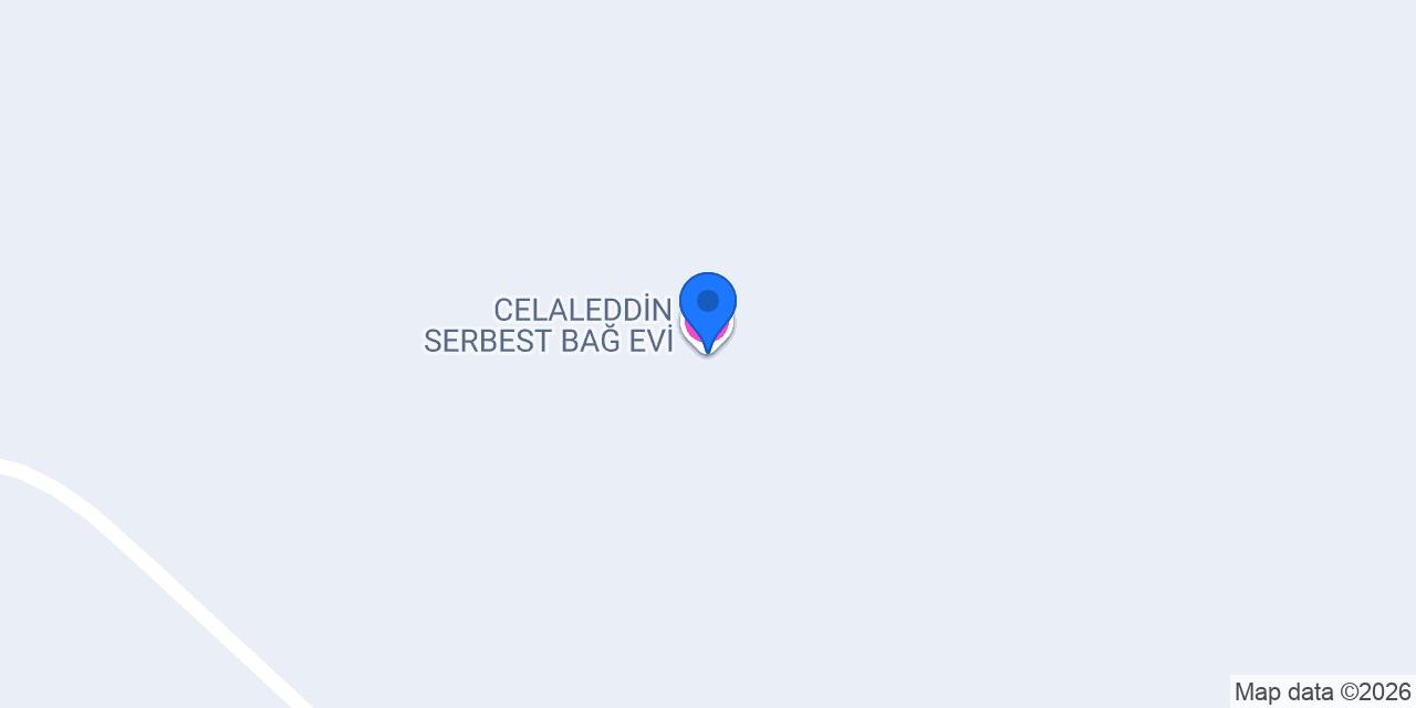 CELALEDDİN SERBEST BAĞ EVİ konumu