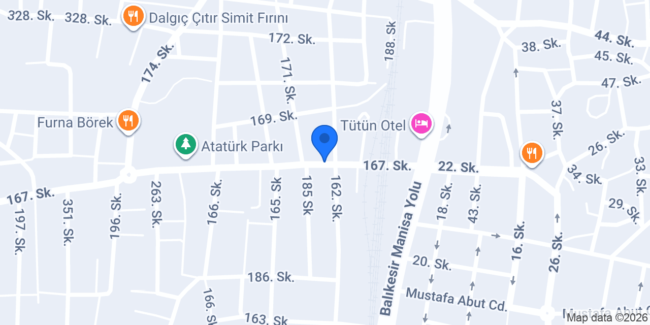 Altın Satır Kasap ve Izgara konumu