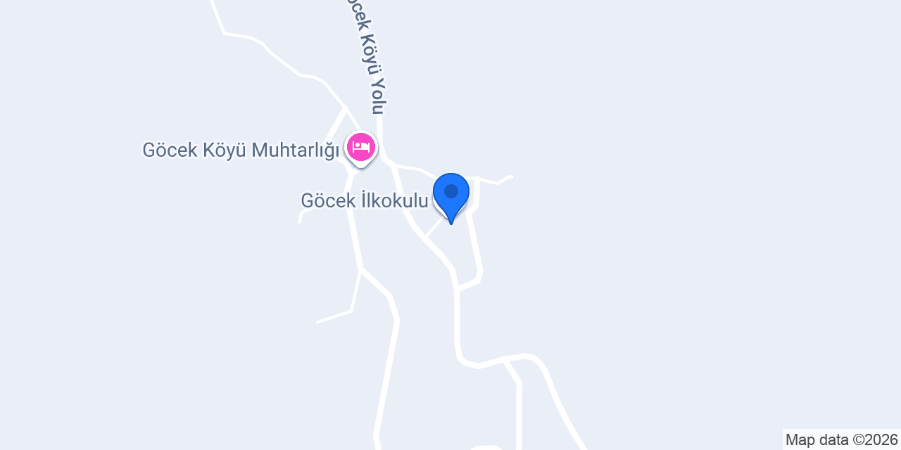 Göcek İlkokulu konumu
