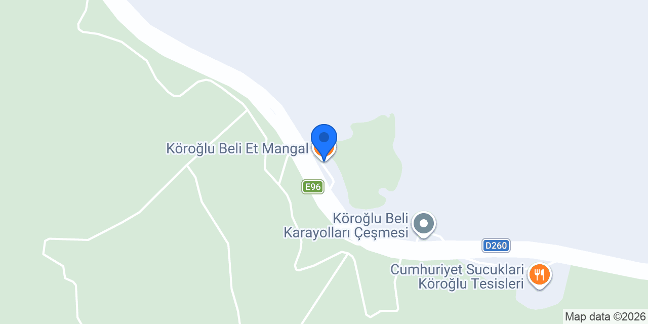 Köroğlu Beli Et Mangal konumu
