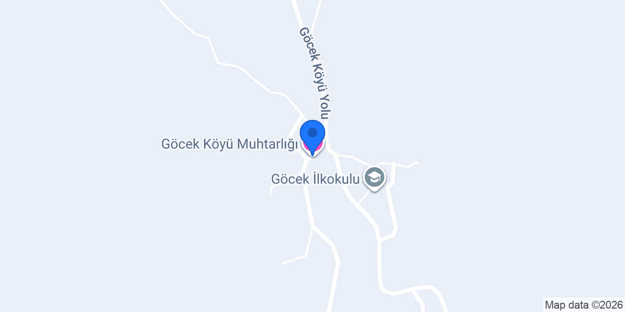 Göcek Köyü Muhtarlığı konumu