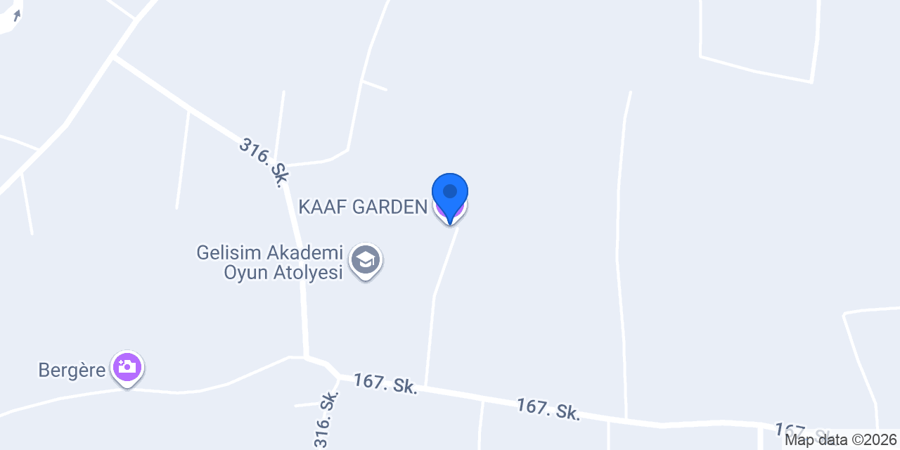 KAAF GARDEN konumu