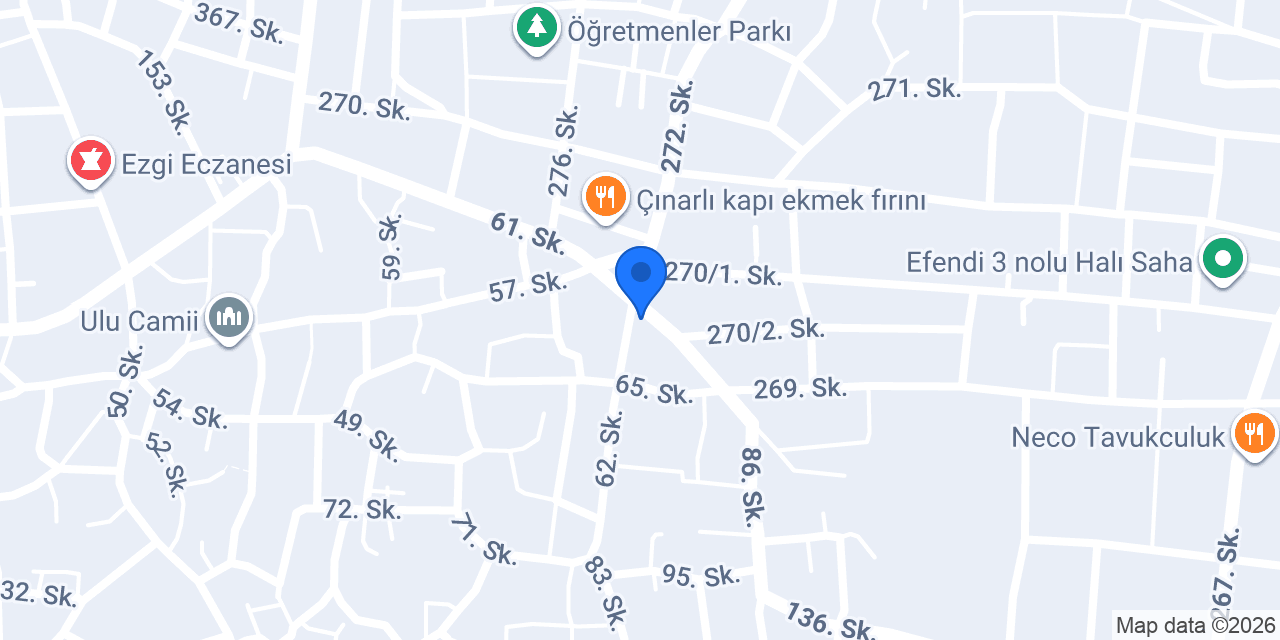 Çınarlıkapı Çerez konumu