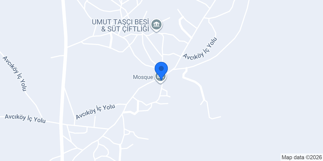 Avcı Köyü Muhtarlığı konumu