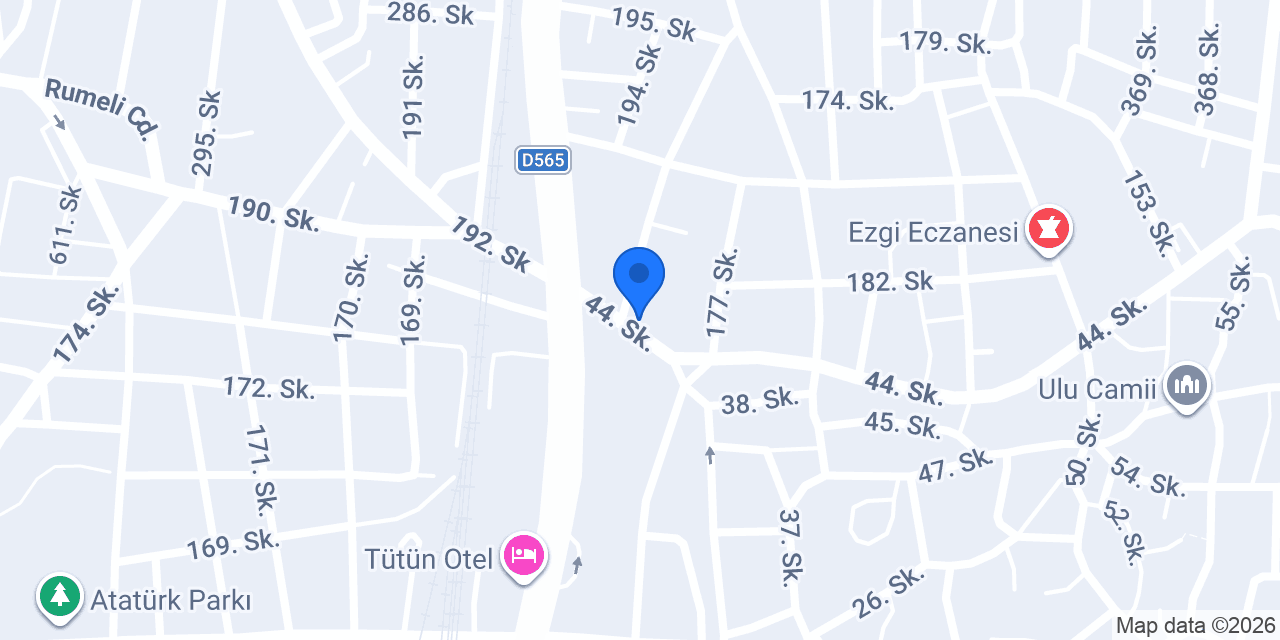 Değirmenci Eczanesi konumu