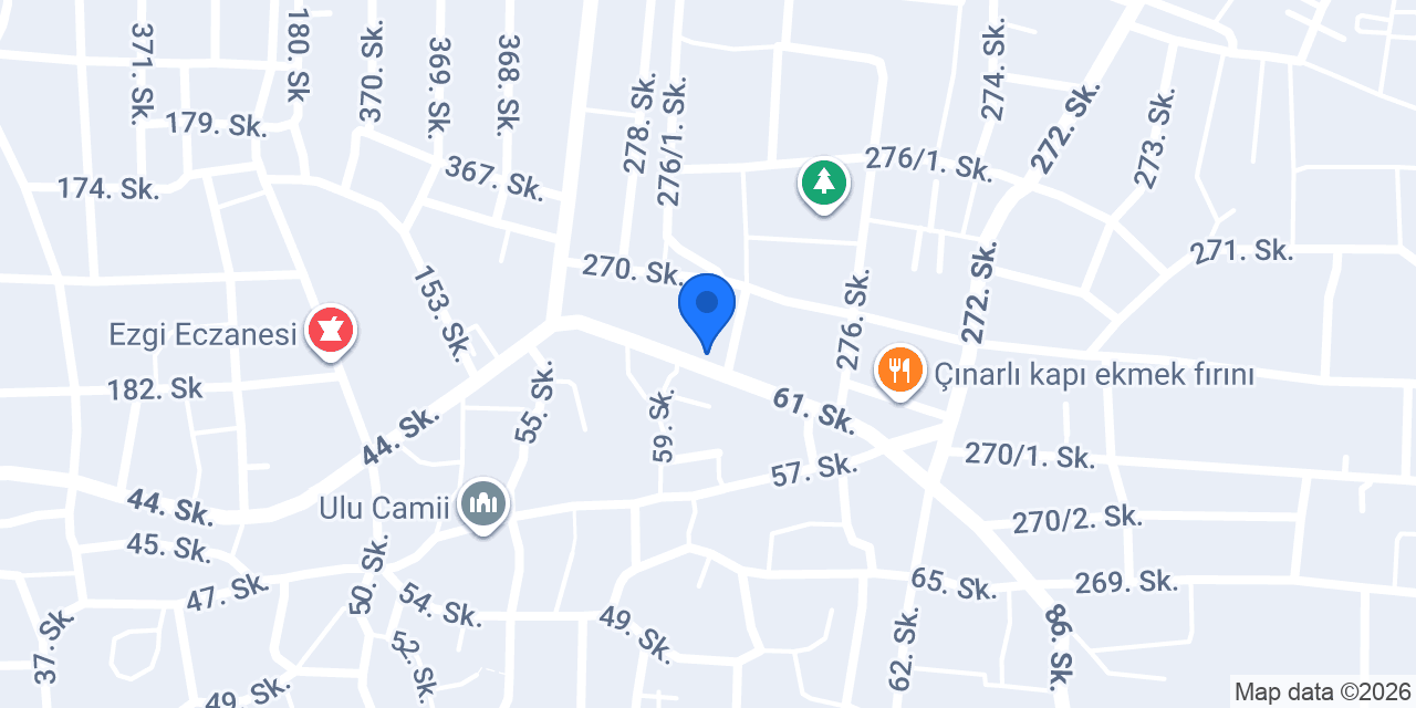 Akhisar Özgüven Sürücü Kursu konumu