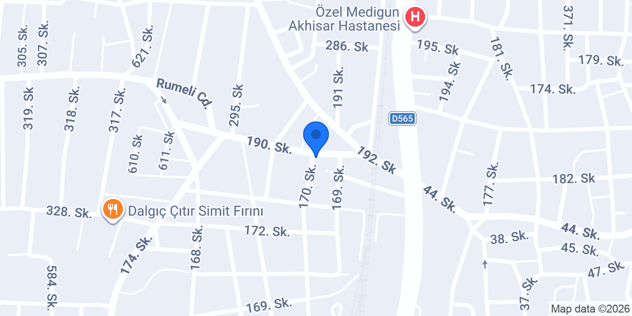 Dört Mevsim Çiçekçilik konumu
