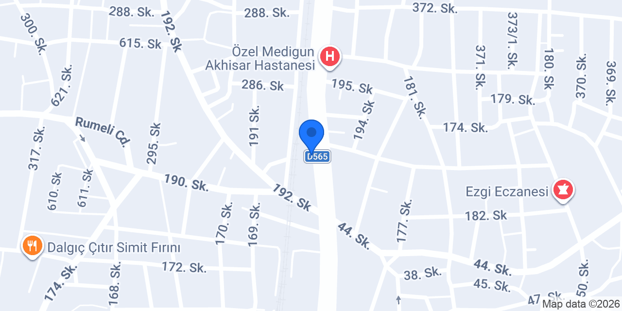 Emek Mobilya konumu