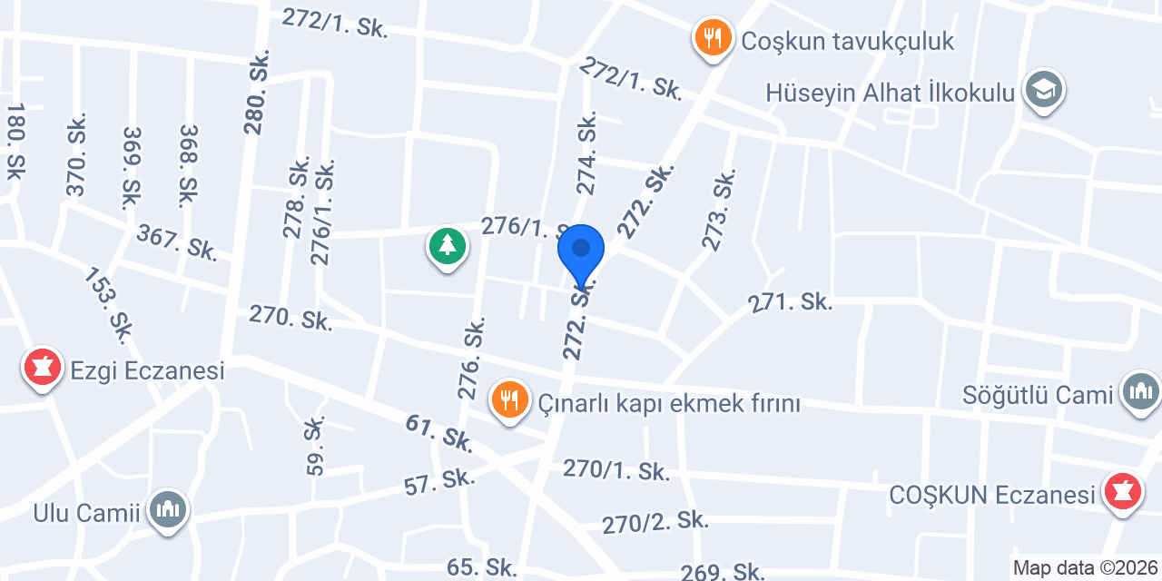 Şehit Binbaşı Serdar Kandemir Ortaokulu konumu