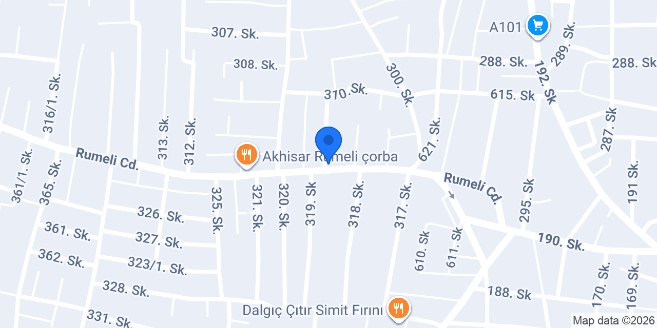 Erdem Efe Mobilya konumu