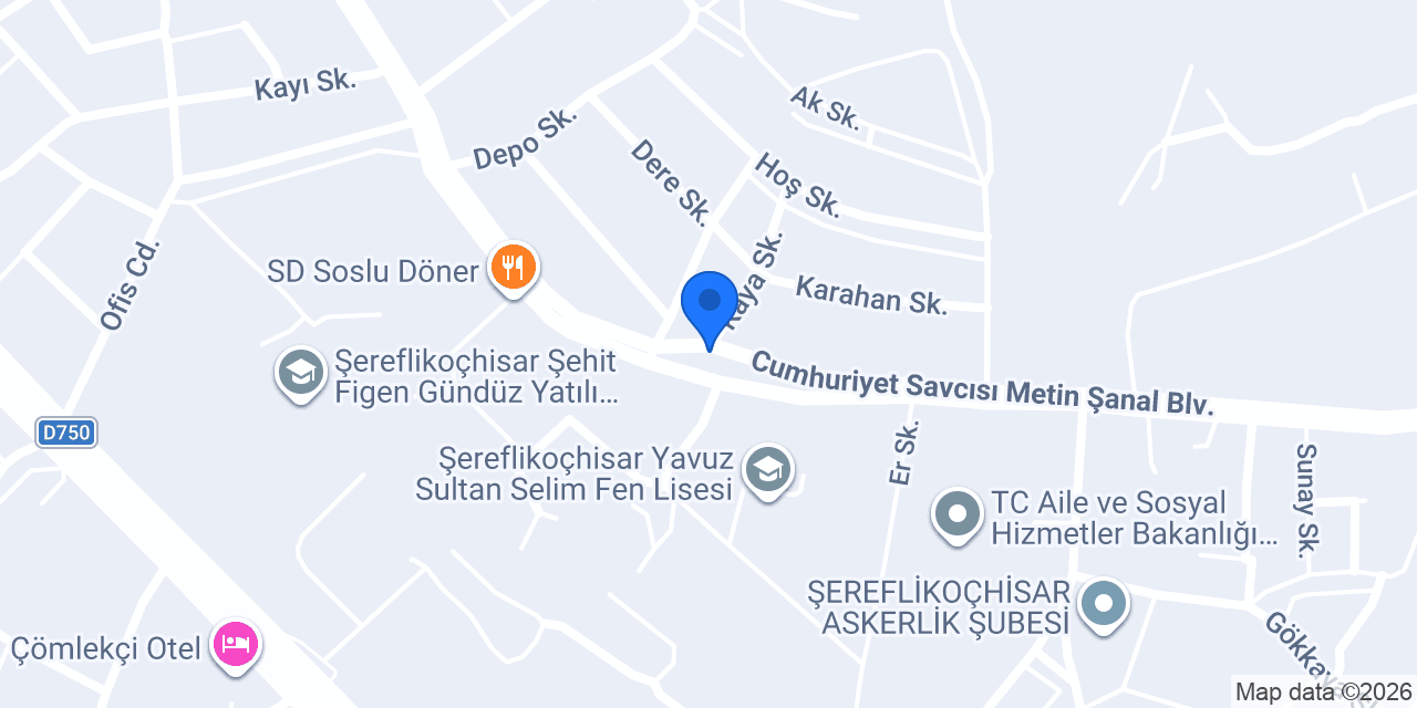 Lüks Site Mobilya konumu