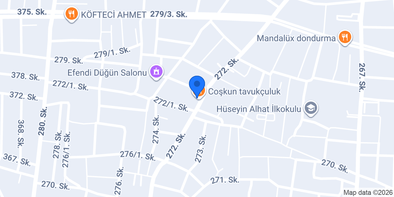Coşkun tavukçuluk konumu