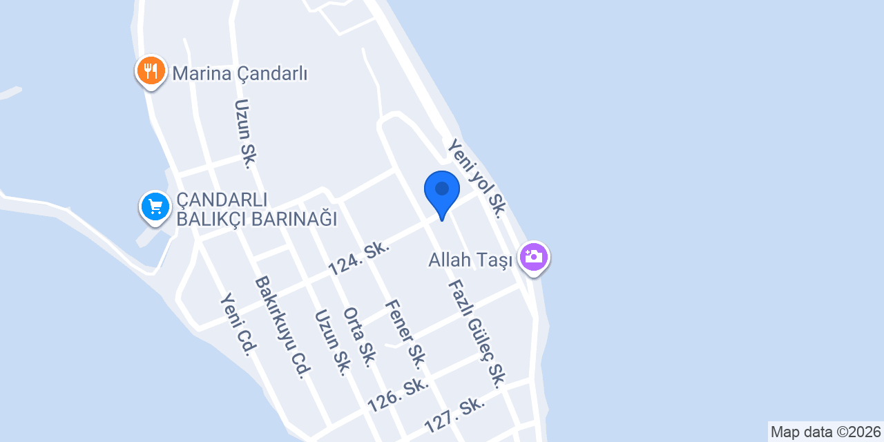 Çandarlı Ada Apart konumu
