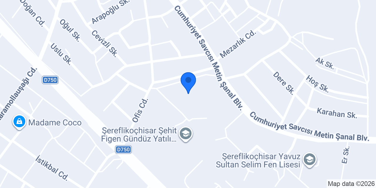 Abdulbaki Imam Hatip Ortaokulu konumu