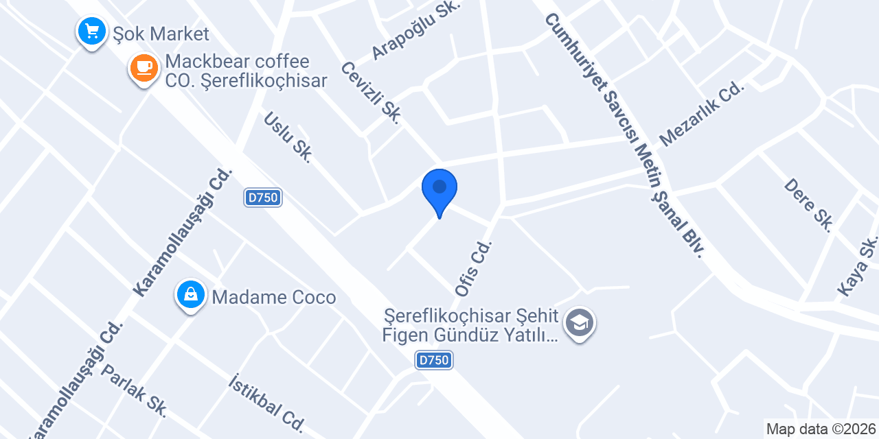 Kılıç Hafriyat konumu