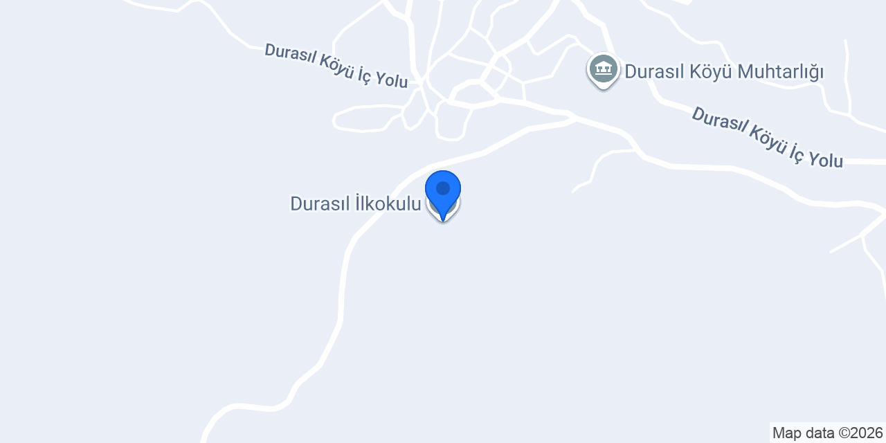 Durasıl İlkokulu konumu