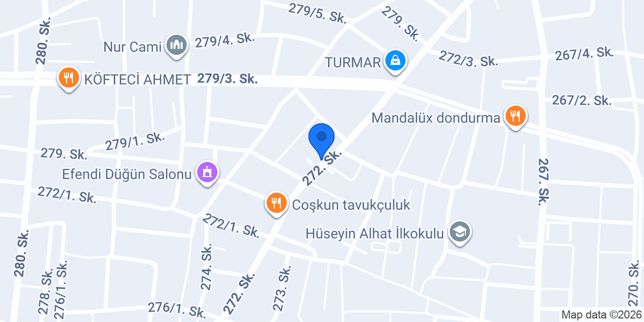 BAKIR Pen konumu