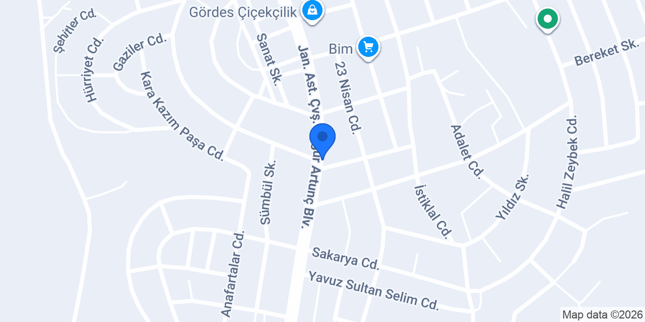 GÖRDES EMLAK konumu