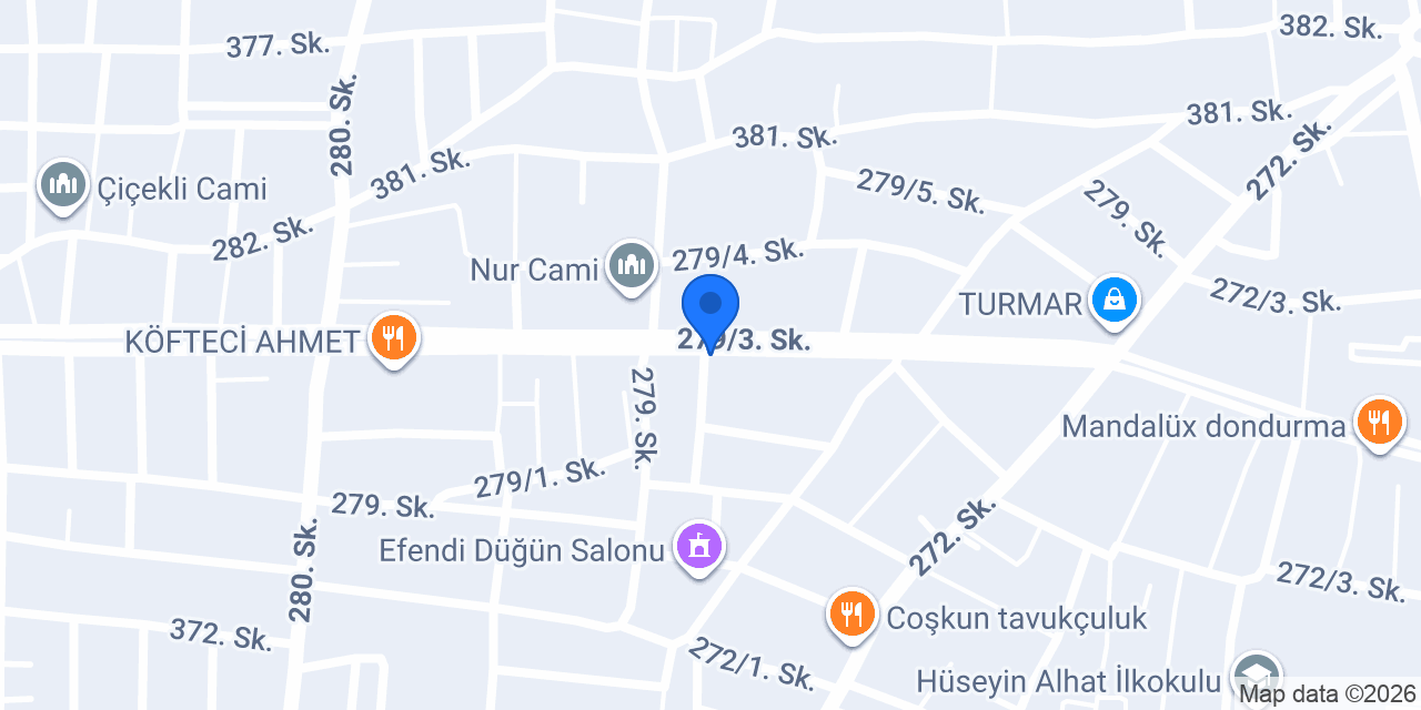 Parlak Oto Kurtama konumu