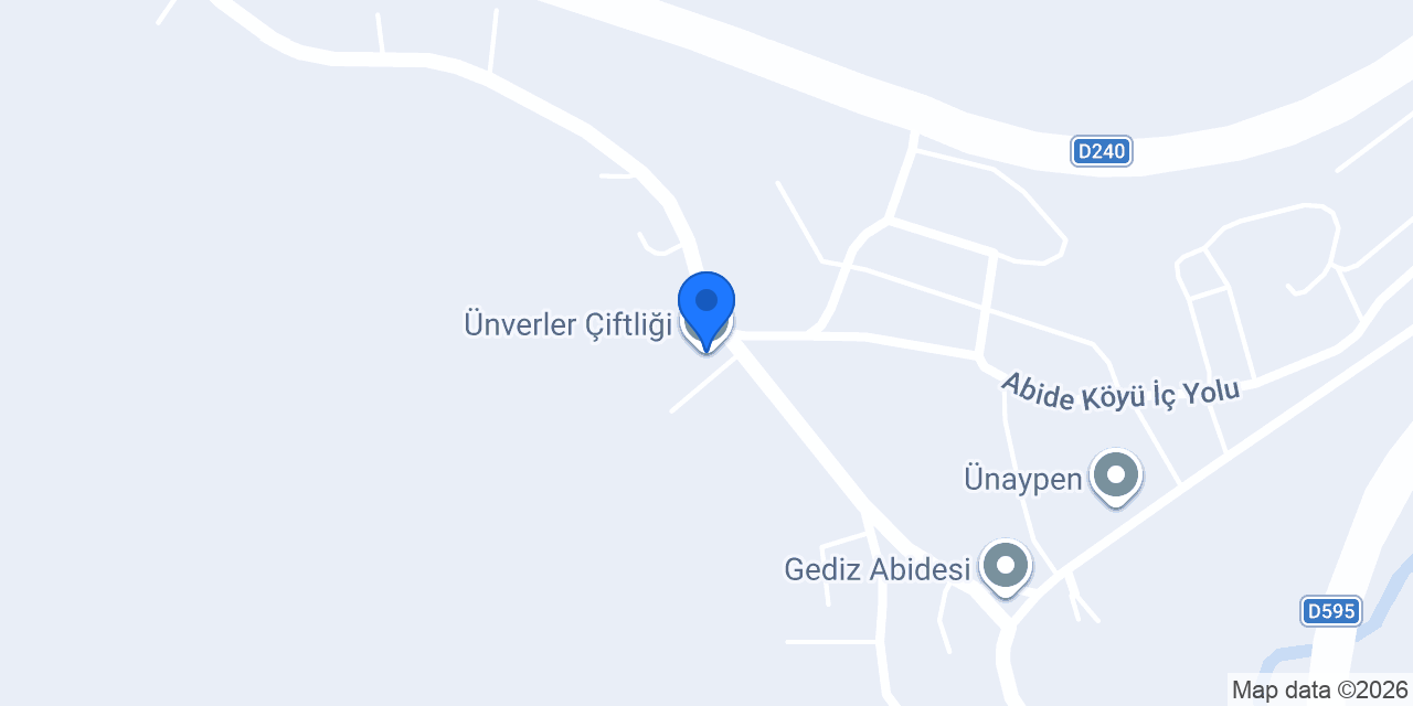 Ünverler Çiftliği konumu