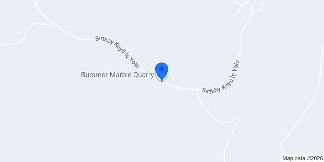 Bursmer Marble Quarry konumu