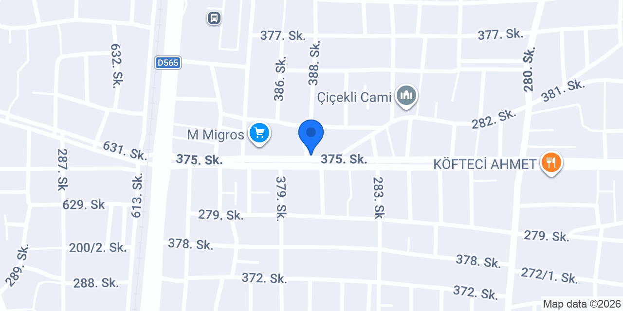 Anıl Pide ve Lahmacun Salonu konumu