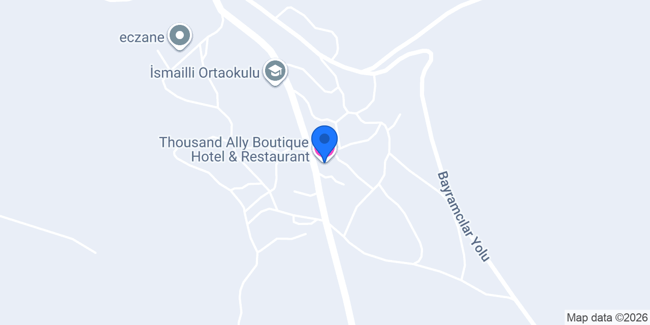 Thousand Ally Boutique Hotel & Restaurant konumu