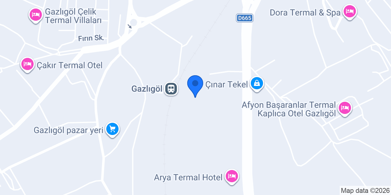 ÇAMLIBEL TERMAL OTEL konumu