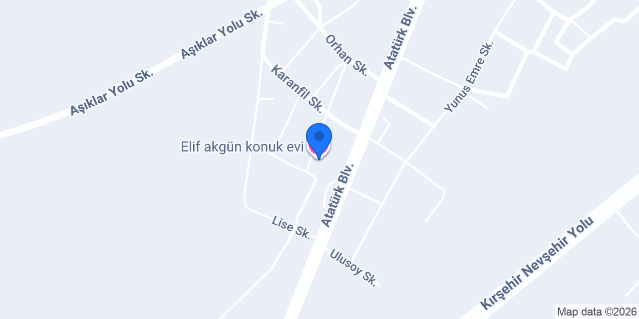 Elif akgün konuk evi konumu
