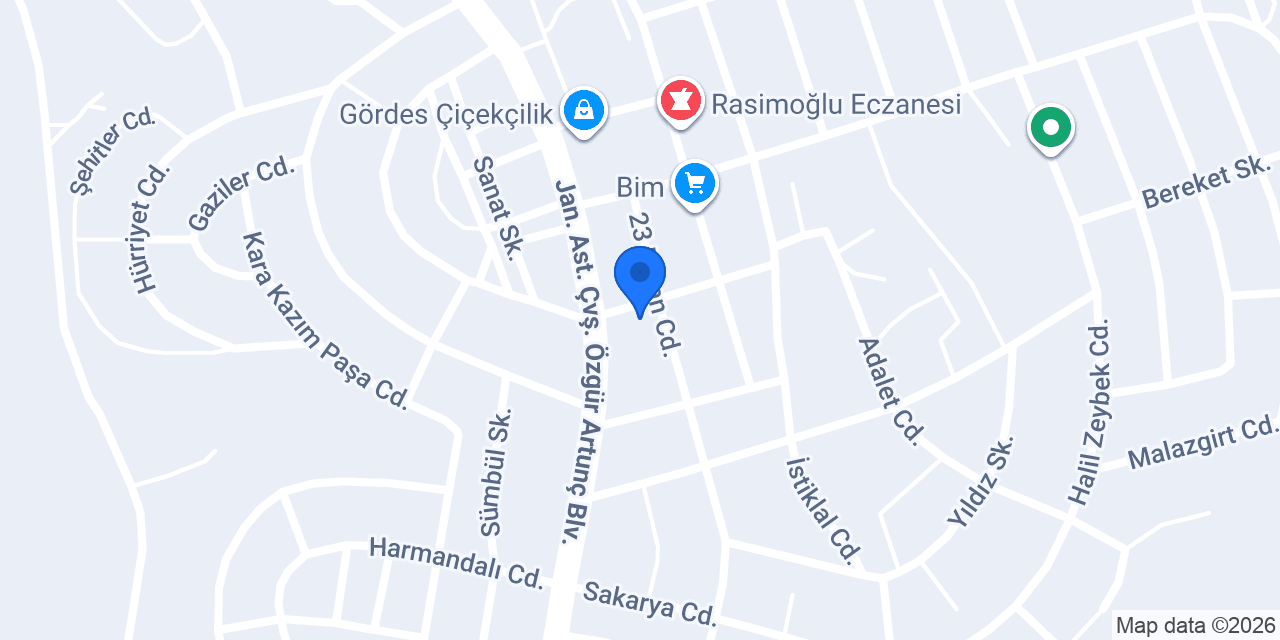 İLHAN OTOMOTİV konumu