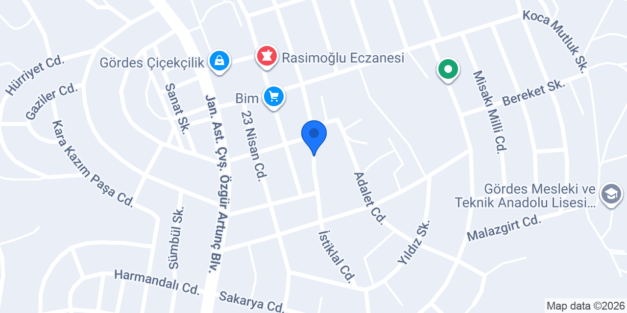 Enderun Kuyumculuk konumu